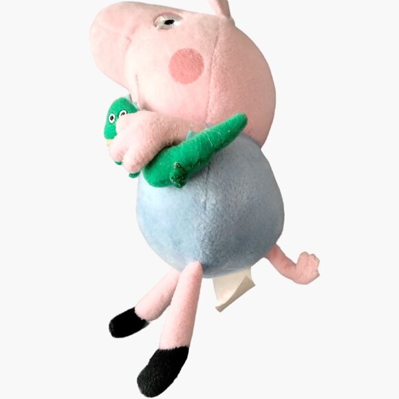 Ty Peppa Pig George Brother Pig Dinosaur 8 inch Plush Stuffed Animal - Picture 2 of 8